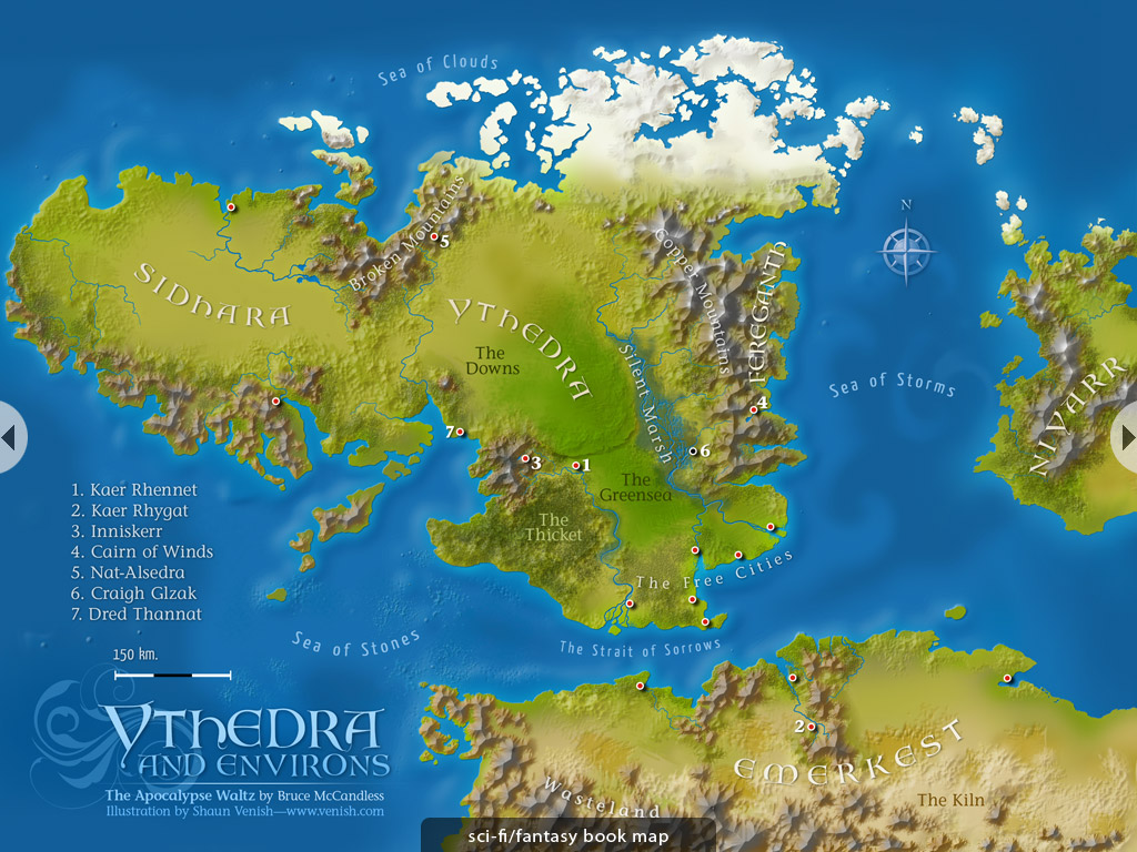 custom maps and fantasy cartography