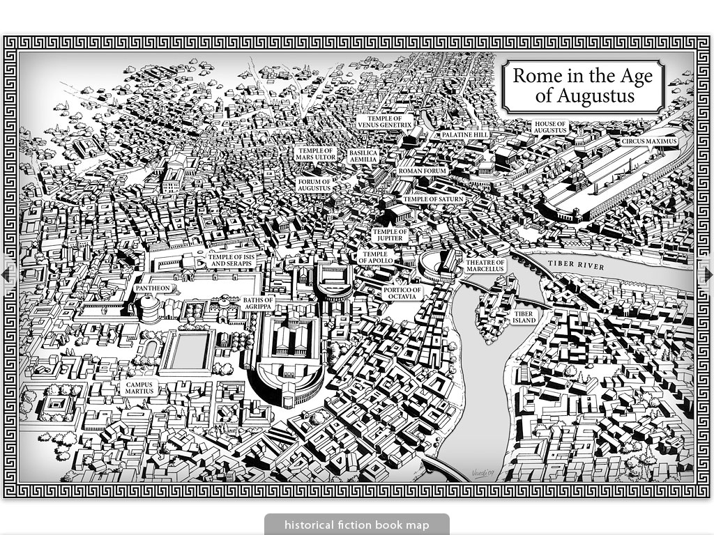 Illustration Ancient Rome At The Time Of Augustus 1213